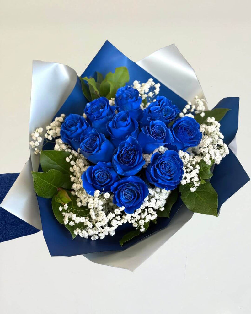 Blue Rose Bouquet