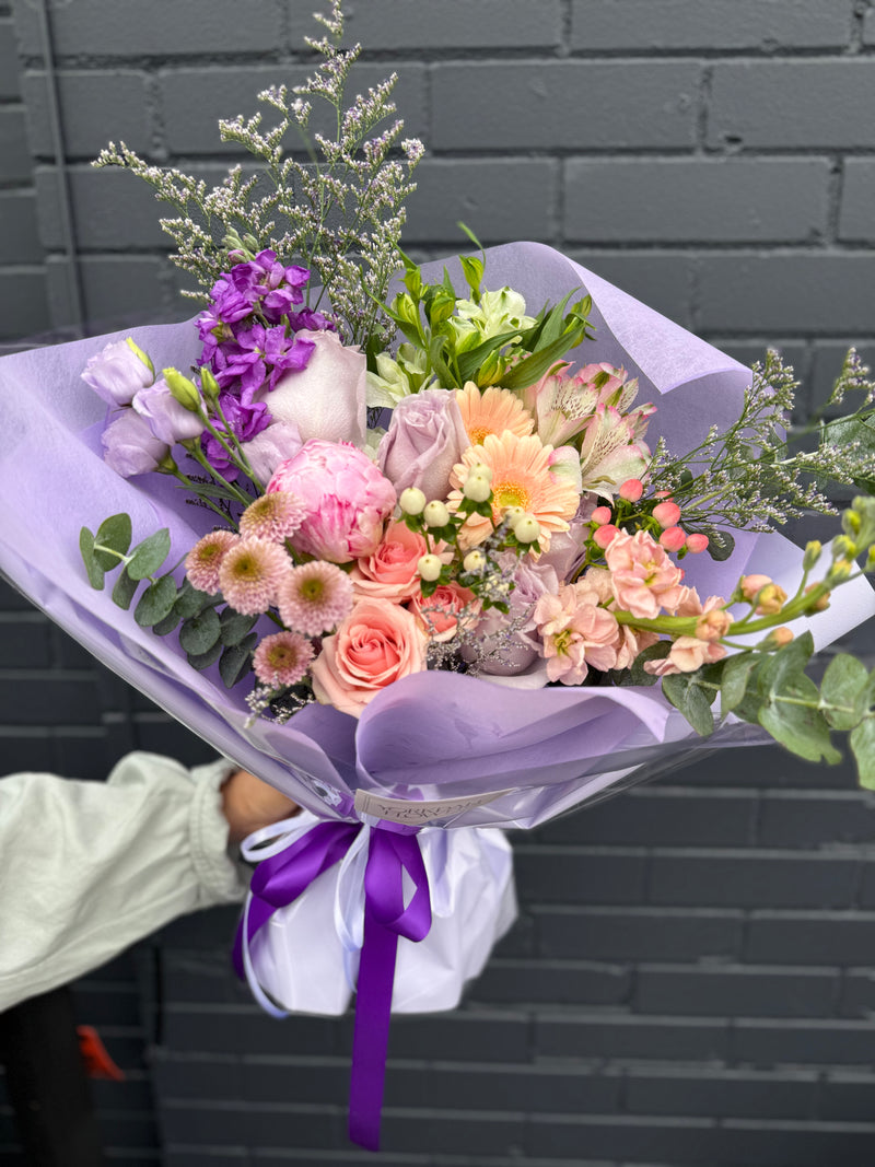 Peach & Lavender