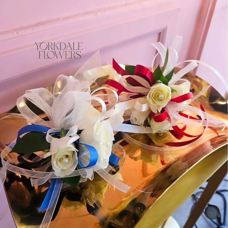 White Rose Corsage