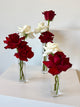 Scarlet Kiss Bud Vases (Set of 3)