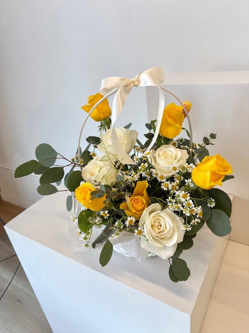Golden Glow Basket