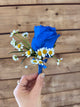 Blue Rose Boutonnière