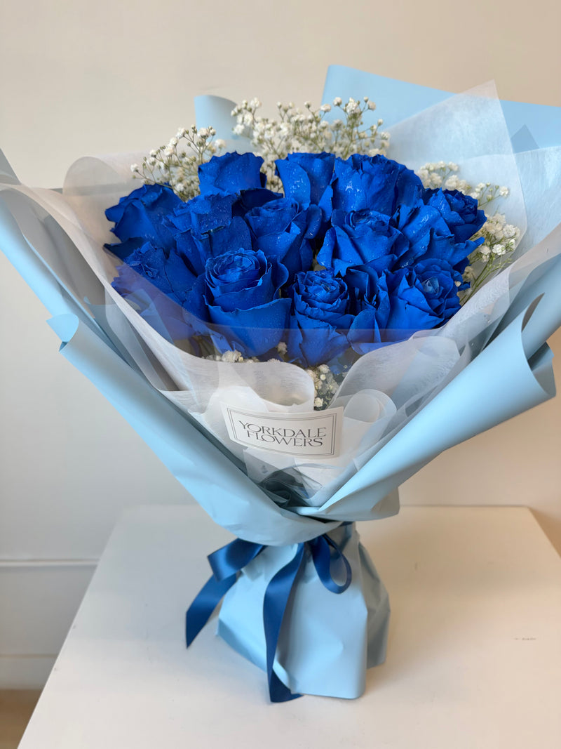 Blue Rose Bouquet
