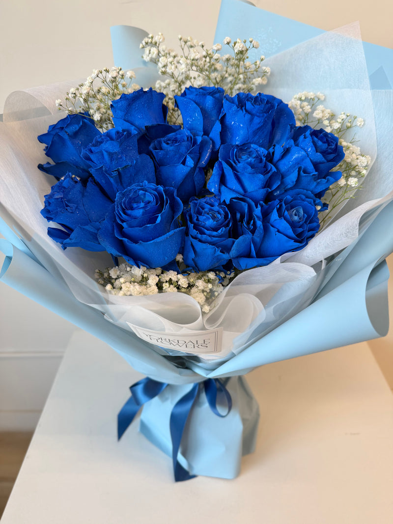 Blue Rose Bouquet