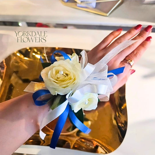 White Rose Corsage