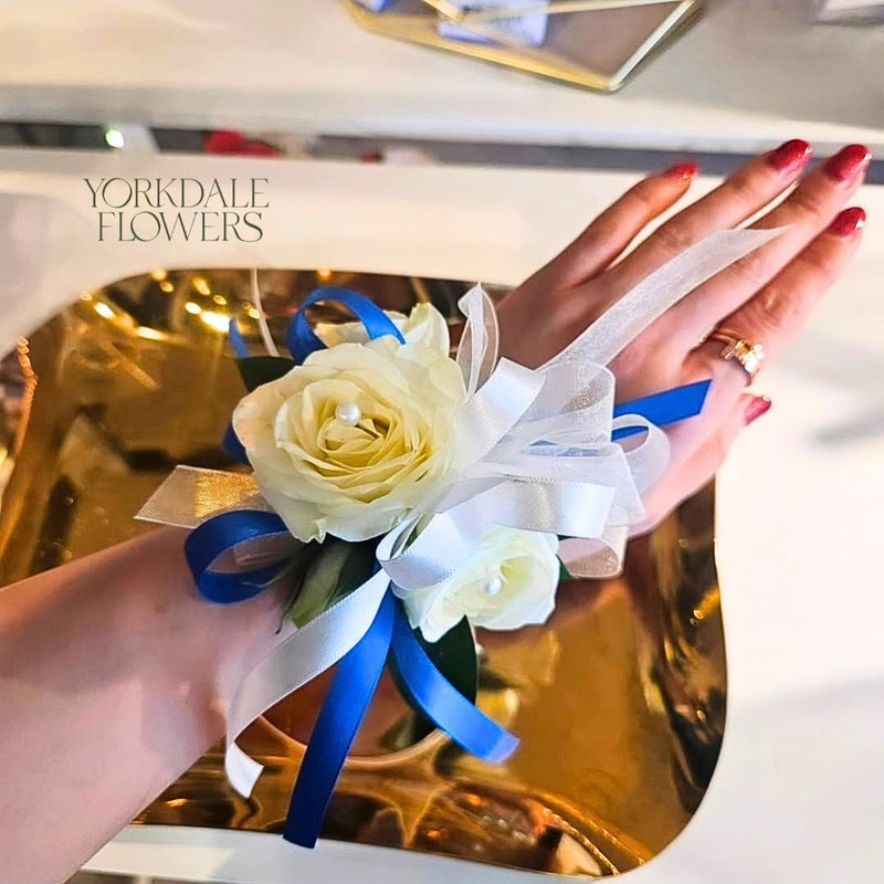 White Rose Corsage